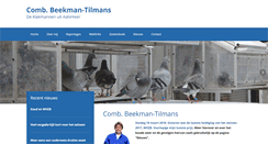Desktop Screenshot of beekman-tilmans.nl