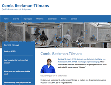 Tablet Screenshot of beekman-tilmans.nl